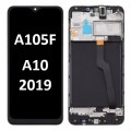 Samsung A105F (A10-2019) BLACK EU CODE LCD touch screen (Original Service Pack) with frame [BLACK] S-948